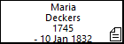 Maria Deckers