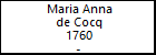 Maria Anna de Cocq