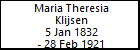 Maria Theresia Klijsen