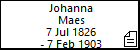 Johanna Maes