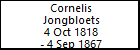 Cornelis Jongbloets
