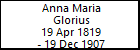 Anna Maria Glorius