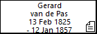 Gerard van de Pas