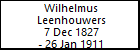 Wilhelmus Leenhouwers