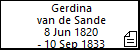 Gerdina van de Sande