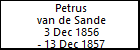 Petrus van de Sande