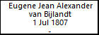 Eugene Jean Alexander van Bijlandt