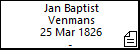 Jan Baptist Venmans