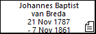 Johannes Baptist van Breda