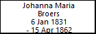 Johanna Maria Broers