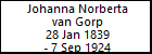 Johanna Norberta van Gorp