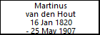 Martinus van den Hout