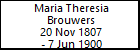Maria Theresia Brouwers