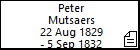 Peter Mutsaers