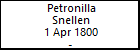 Petronilla Snellen