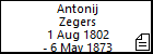 Antonij Zegers
