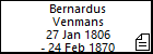 Bernardus Venmans