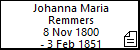 Johanna Maria Remmers