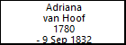 Adriana van Hoof