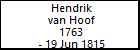 Hendrik van Hoof