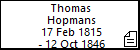 Thomas Hopmans