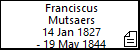 Franciscus Mutsaers