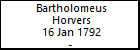 Bartholomeus Horvers