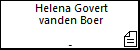 Helena Govert vanden Boer