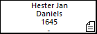 Hester Jan Daniels