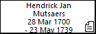 Hendrick Jan Mutsaers