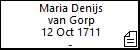 Maria Denijs van Gorp