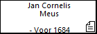 Jan Cornelis Meus