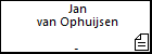 Jan van Ophuijsen