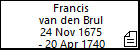 Francis van den Brul