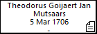 Theodorus Goijaert Jan Mutsaars