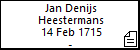 Jan Denijs Heestermans