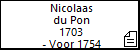 Nicolaas du Pon