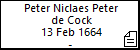 Peter Niclaes Peter de Cock