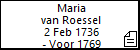 Maria van Roessel