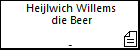 Heijlwich Willems die Beer