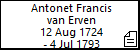 Antonet Francis van Erven
