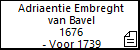 Adriaentie Embreght van Bavel