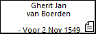 Gherit Jan van Boerden