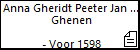 Anna Gheridt Peeter Jan Maes Ghenen
