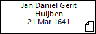 Jan Daniel Gerit Huijben