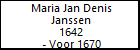 Maria Jan Denis Janssen