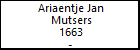Ariaentje Jan Mutsers