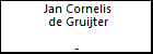 Jan Cornelis de Gruijter