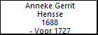 Anneke Gerrit Hensse