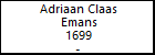 Adriaan Claas Emans